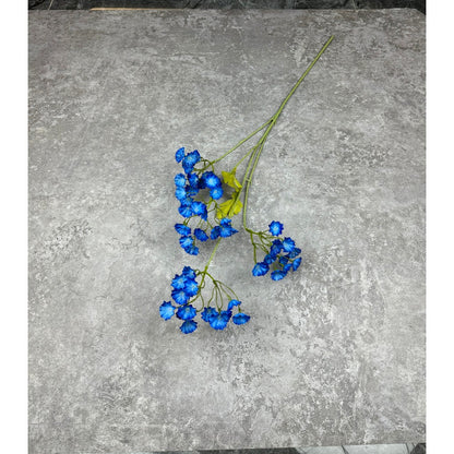 C54 FORGETMENOT Bunga Kain Sutra 78CM ARTIFICIAL BUNGA DEKORASI HIAS RUANGAN RUMAH KANTOR STUDIO