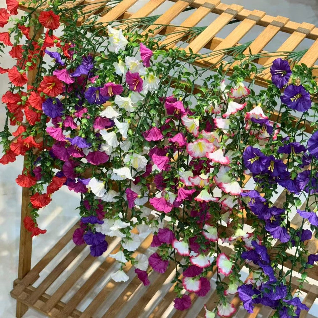 Bouquet bunga BKT 1024 MORNING GLORY VINE Bunga Gantung Juntai Artifisial Dekorasi Hiasan Seserahan Buket Palsu