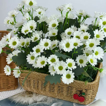 Bouquet bunga BKT 1015 HAYE Bunga Krisan Artifisial Dekorasi Hiasan Seserahan Buket Palsu