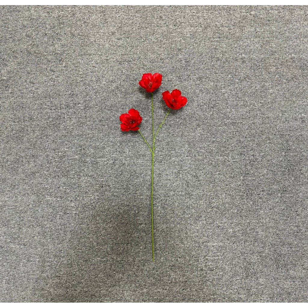 C41 HIBISCUS x3 BUNGA Peony 65CM Diameter 10cm ARTIFICIAL DEKORASI HIAS RUANGAN RUMAH KANTOR STUDIO