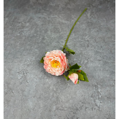 C48 JOANA (x2) Bunga Peony Kain Sutra 60CM ARTIFICIAL BUNGA DEKORASI HIAS RUANGAN RUMAH KANTOR STUDIO