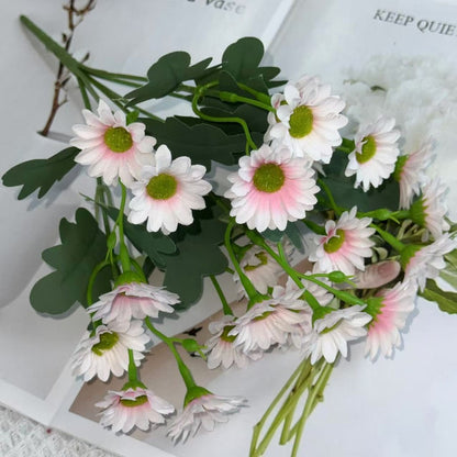 Bouquet bunga BKT 1015 HAYE Bunga Krisan Artifisial Dekorasi Hiasan Seserahan Buket Palsu