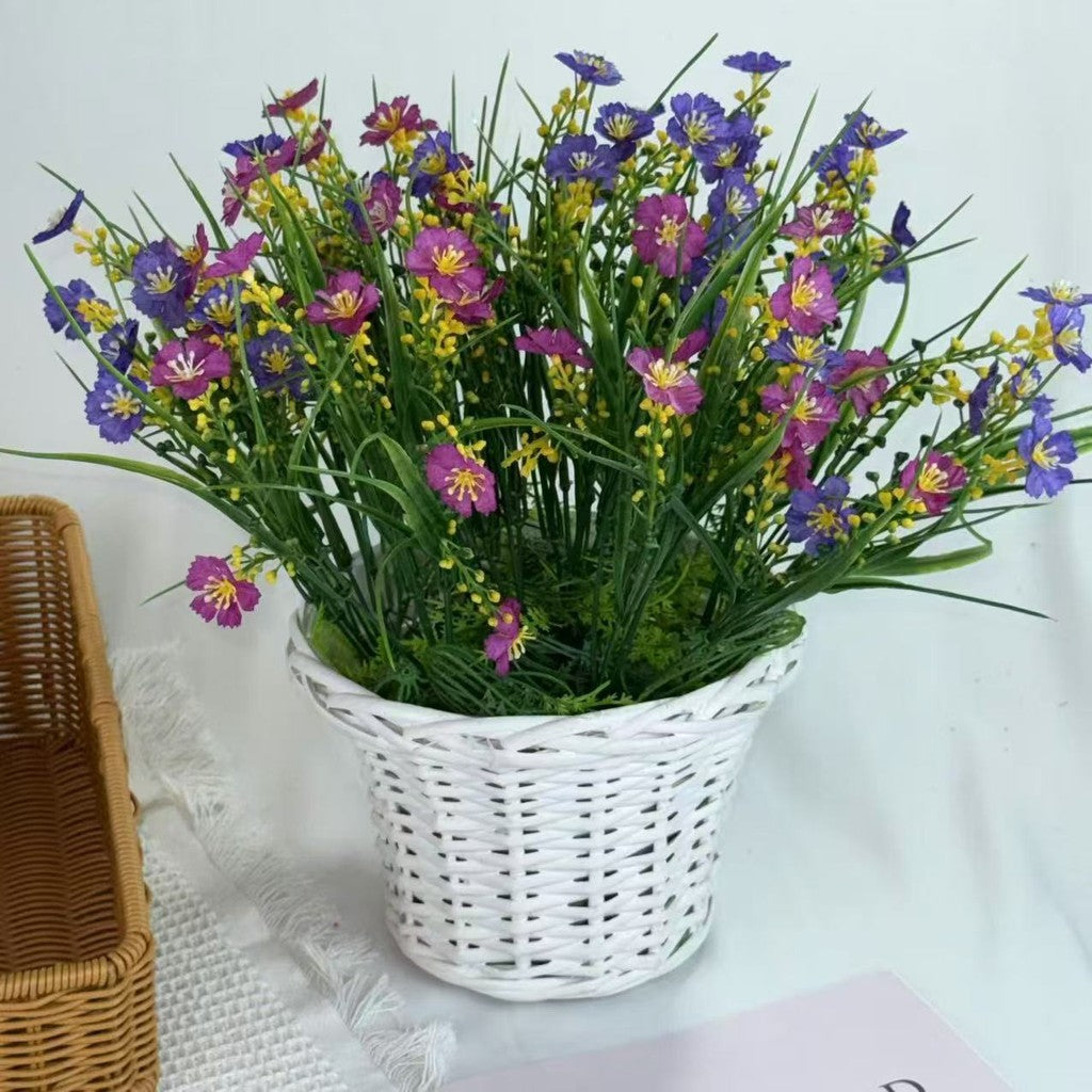 Bouquet bunga BKT 1014 HWA Bunga Krisan Artifisial Dekorasi Hiasan Seserahan Buket Palsu