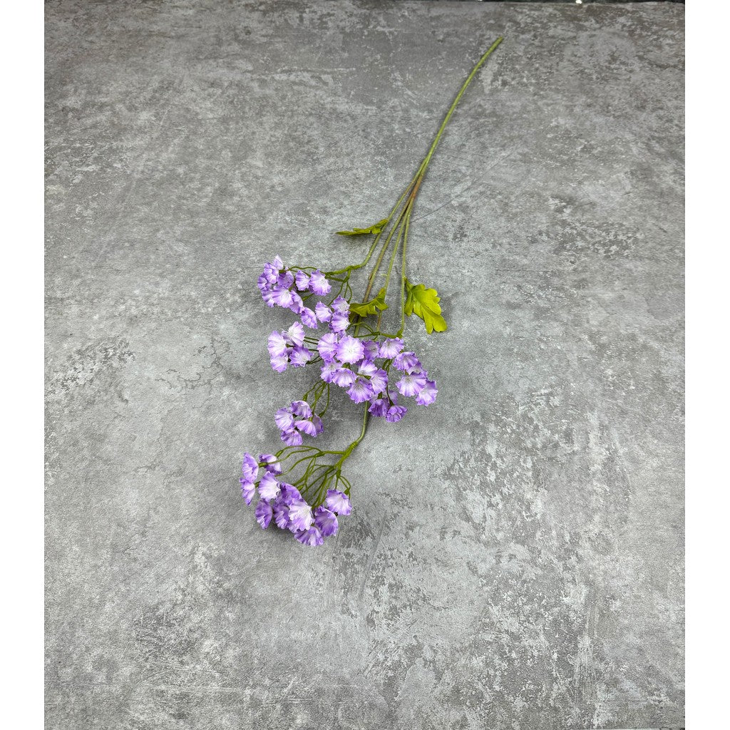 C54 FORGETMENOT Bunga Kain Sutra 78CM ARTIFICIAL BUNGA DEKORASI HIAS RUANGAN RUMAH KANTOR STUDIO