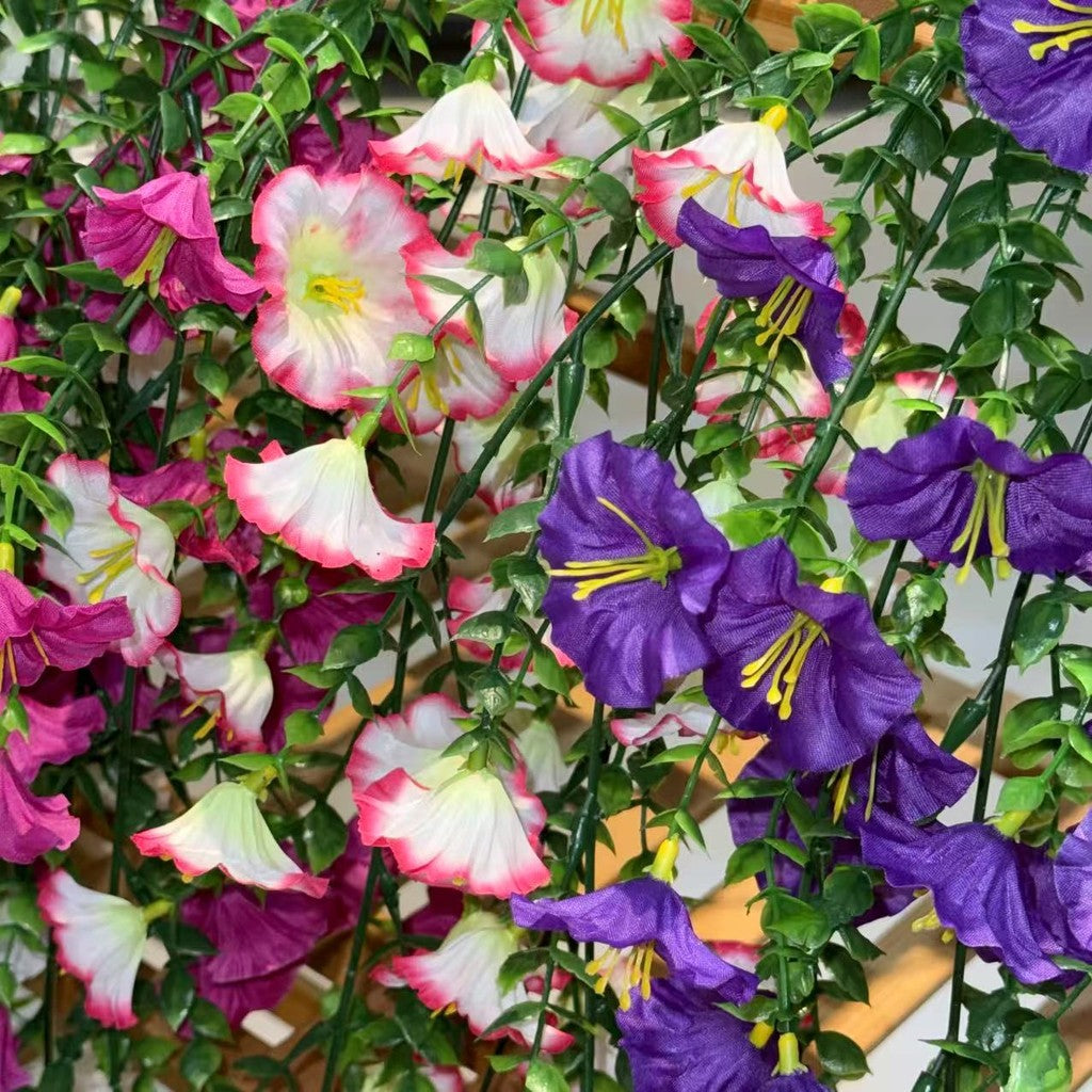 Bouquet bunga BKT 1024 MORNING GLORY VINE Bunga Gantung Juntai Artifisial Dekorasi Hiasan Seserahan Buket Palsu