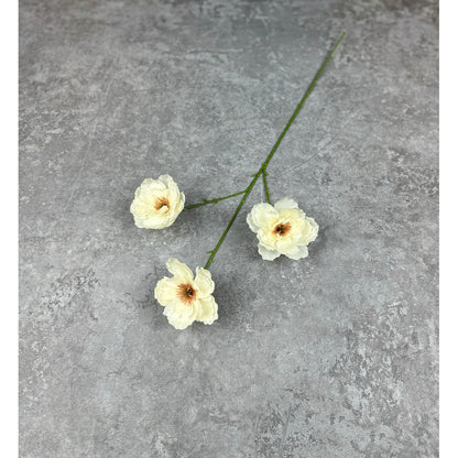 C41 HIBISCUS x3 BUNGA Peony 65CM Diameter 10cm ARTIFICIAL DEKORASI HIAS RUANGAN RUMAH KANTOR STUDIO