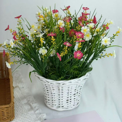 Bouquet bunga BKT 1014 HWA Bunga Krisan Artifisial Dekorasi Hiasan Seserahan Buket Palsu