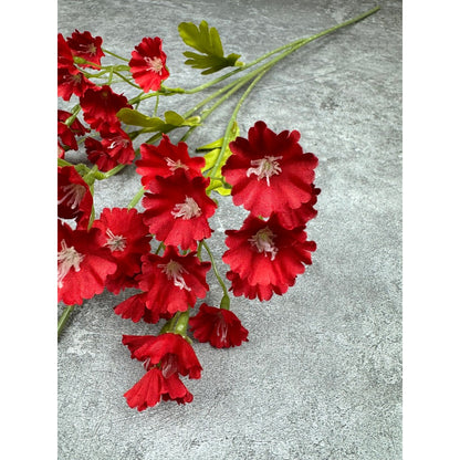 C54 FORGETMENOT Bunga Kain Sutra 78CM ARTIFICIAL BUNGA DEKORASI HIAS RUANGAN RUMAH KANTOR STUDIO