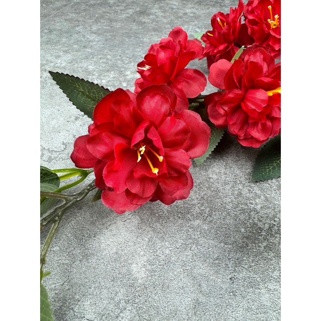 C52 JAPONICA Bunga Kamelia Kain Sutra 90CM ARTIFICIAL BUNGA DEKORASI HIAS RUANGAN RUMAH KANTOR STUDIO