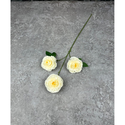 C42 DEW x3 BUNGA Peony 65CM Diameter 9cm ARTIFICIAL DEKORASI HIAS RUANGAN RUMAH KANTOR STUDIO
