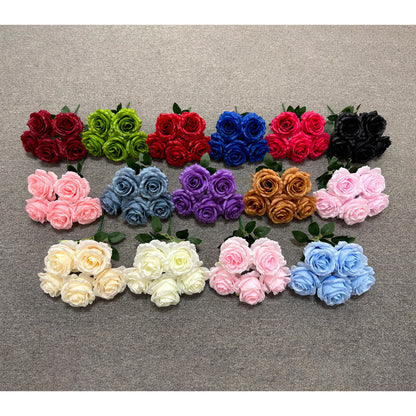 Bouquet bunga P130 KANA (x5) Mawar Artifisial Dekorasi Tanaman