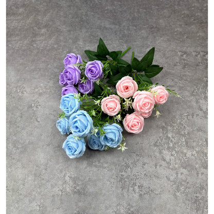 Bouquet bunga P133 YEO (x6) ROSE PEARL Mutiara Artifisial Dekorasi Tanaman