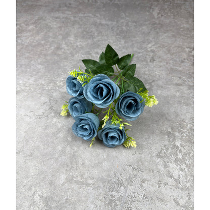 Bouquet bunga P134 PET (x6) ROSE PEARL Mutiara Artifisial Dekorasi Tanaman