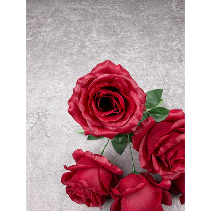 Bouquet bunga P130 KANA (x5) Mawar Artifisial Dekorasi Tanaman