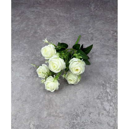 Bouquet bunga P133 YEO (x6) ROSE PEARL Mutiara Artifisial Dekorasi Tanaman