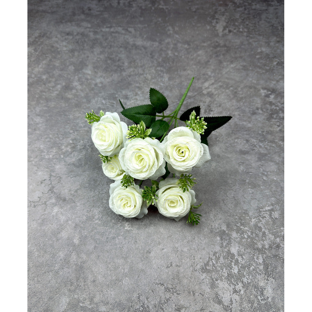 Bouquet bunga P137 JUNZI (x6) Mawar Artifisial Dekorasi Tanaman