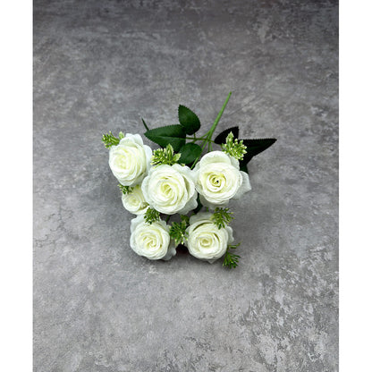 Bouquet bunga P137 JUNZI (x6) Mawar Artifisial Dekorasi Tanaman