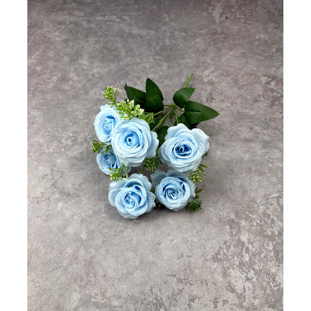 Bouquet bunga P137 JUNZI (x6) Mawar Artifisial Dekorasi Tanaman