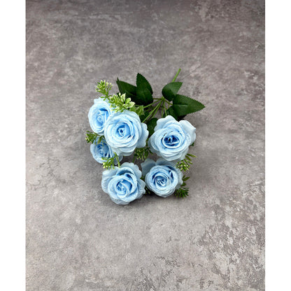 Bouquet bunga P137 JUNZI (x6) Mawar Artifisial Dekorasi Tanaman