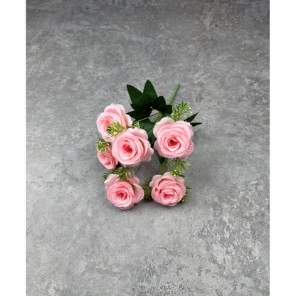 Bouquet bunga P137 JUNZI (x6) Mawar Artifisial Dekorasi Tanaman