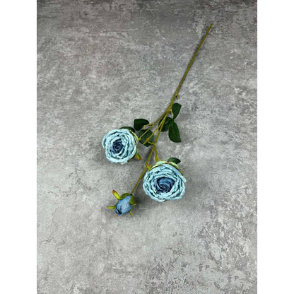 Bouquet bunga C102 PIWONIA (x3) PEONY ROSE Artifisial Dekorasi Tanaman