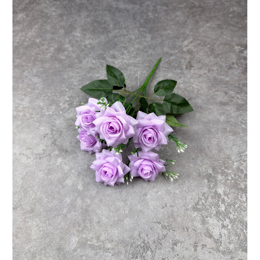 Bouquet bunga P135 CIP (x6) Mawar Lancip Artifisial Dekorasi Tanaman