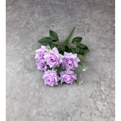 Bouquet bunga P135 CIP (x6) Mawar Lancip Artifisial Dekorasi Tanaman