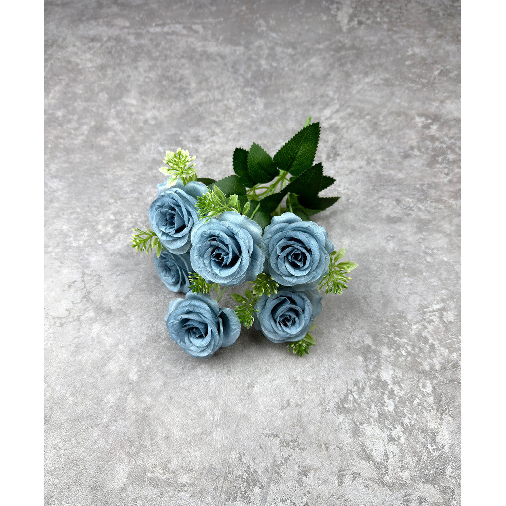 Bouquet bunga P137 JUNZI (x6) Mawar Artifisial Dekorasi Tanaman