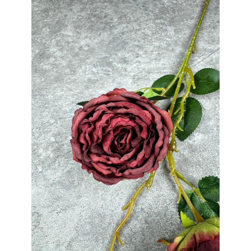 Bouquet bunga C102 PIWONIA (x3) PEONY ROSE Artifisial Dekorasi Tanaman