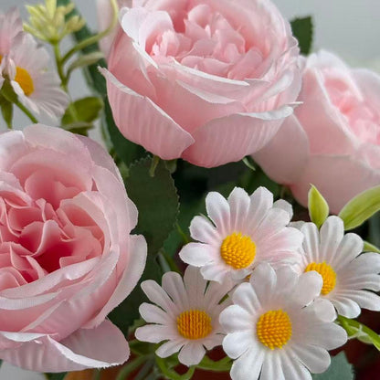 Bouquet bunga BKT 1048 MICUP (x4) 6Cbg Bunga Kuncup Artifisial Dekorasi Hiasan Seserahan Buket Palsu