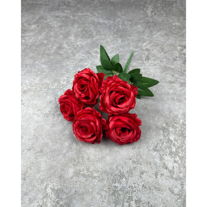 Bouquet bunga P136 XUEE (x5) Mawar Artifisial Dekorasi Tanaman