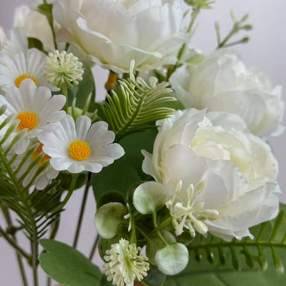 Bouquet bunga BKT 1049 MIONI (x5) 7Cbg Bunga PEONY Artifisial Dekorasi Hiasan Seserahan Buket Palsu