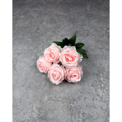 Bouquet bunga P136 XUEE (x5) Mawar Artifisial Dekorasi Tanaman