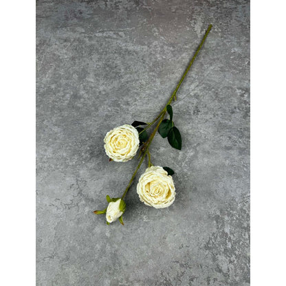 Bouquet bunga C102 PIWONIA (x3) PEONY ROSE Artifisial Dekorasi Tanaman