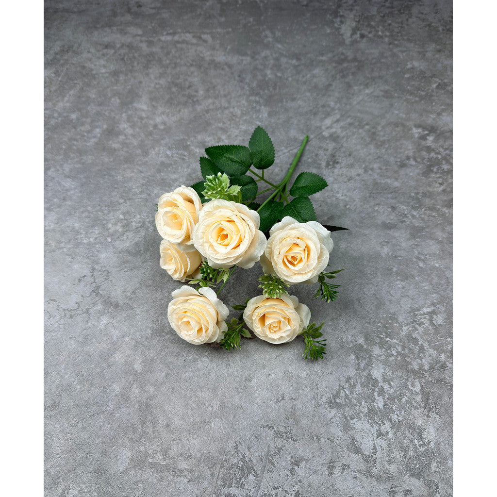Bouquet bunga P137 JUNZI (x6) Mawar Artifisial Dekorasi Tanaman