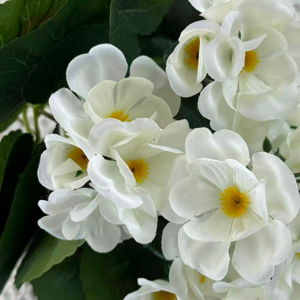 Bouquet bunga BKT 1037 BGN (x5) 5Cbg Bunga Begonia Artifisial Dekorasi Hiasan Seserahan Buket Palsu