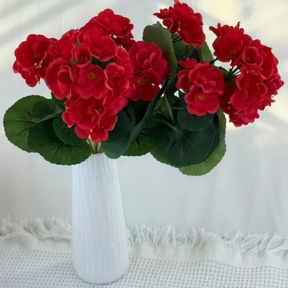 Bouquet bunga BKT 1037 BGN (x5) 5Cbg Bunga Begonia Artifisial Dekorasi Hiasan Seserahan Buket Palsu