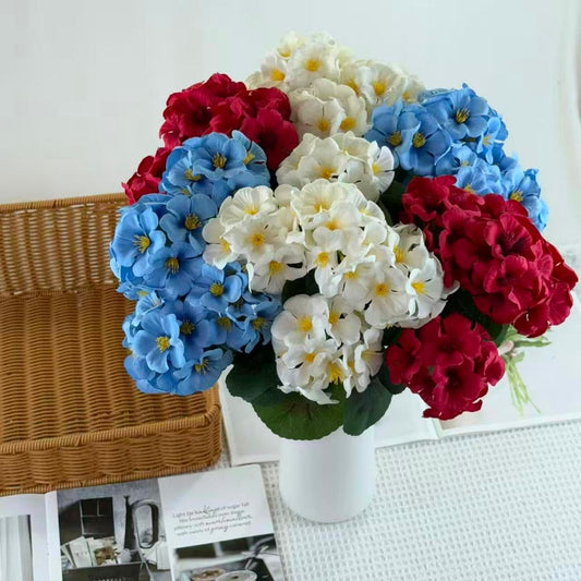 Bouquet bunga BKT 1036 WOLBE 5Cbg Bunga Begonia Artifisial Dekorasi Hiasan Seserahan Buket Palsu