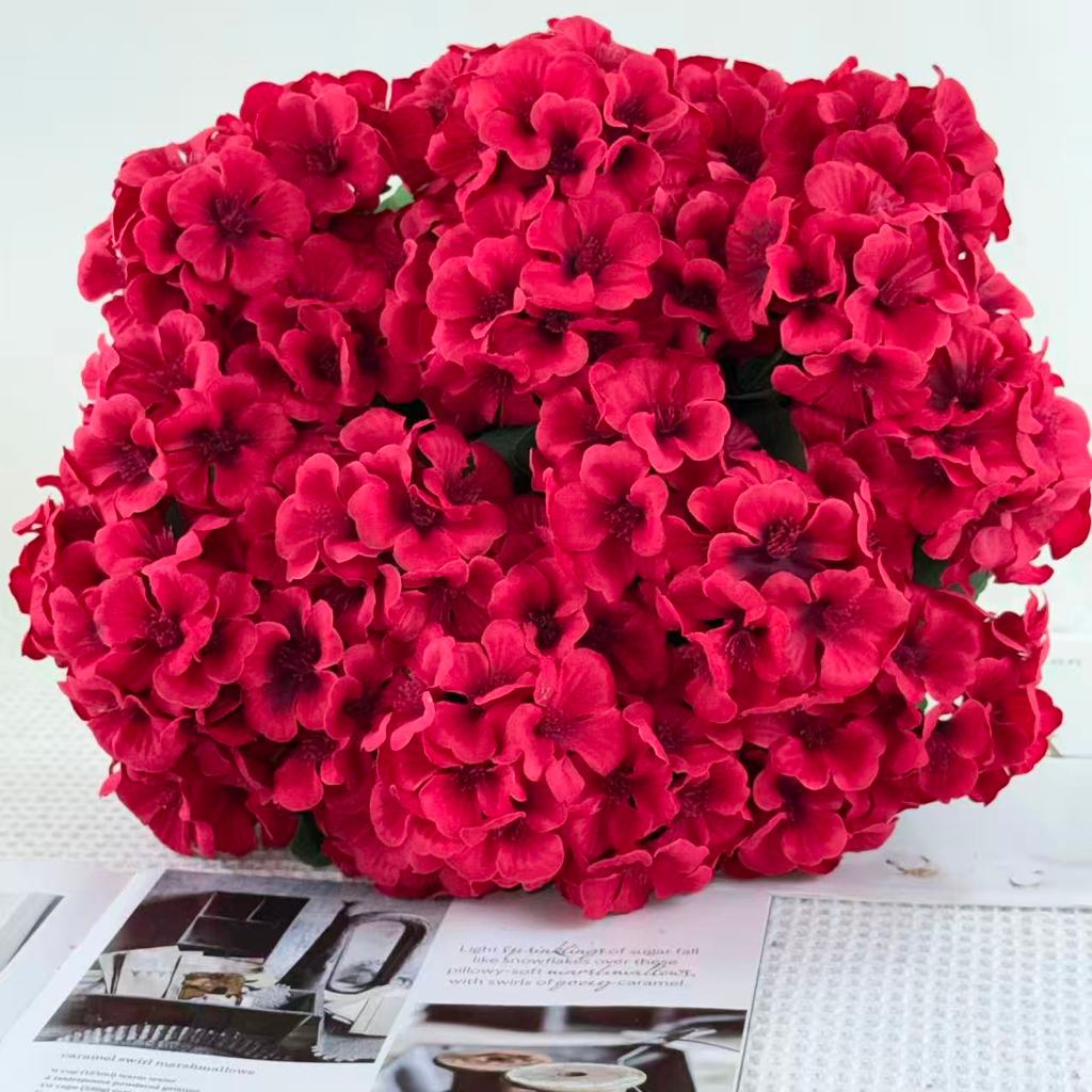 Bouquet bunga BKT 1036 WOLBE 5Cbg Bunga Begonia Artifisial Dekorasi Hiasan Seserahan Buket Palsu