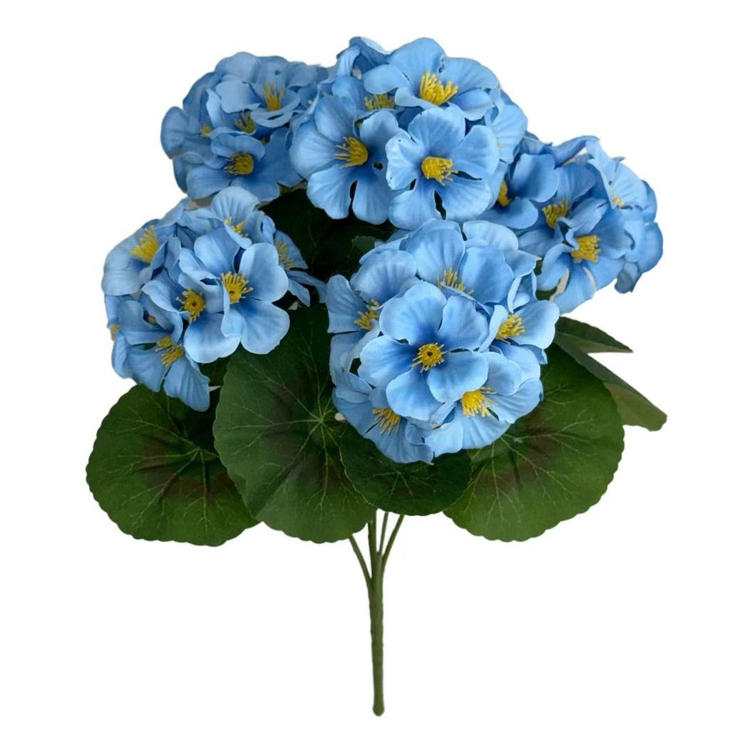 Bouquet bunga BKT 1036 WOLBE 5Cbg Bunga Begonia Artifisial Dekorasi Hiasan Seserahan Buket Palsu
