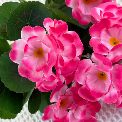 Bouquet bunga BKT 1037 BGN (x5) 5Cbg Bunga Begonia Artifisial Dekorasi Hiasan Seserahan Buket Palsu