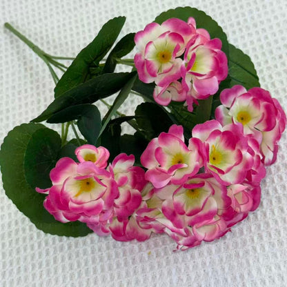 Bouquet bunga BKT 1037 BGN (x5) 5Cbg Bunga Begonia Artifisial Dekorasi Hiasan Seserahan Buket Palsu