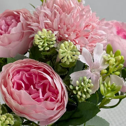 Bouquet bunga BKT 1038 RANUNCULUS 6Cbg Bunga Peony Artifisial Dekorasi Hiasan Seserahan Buket Palsu