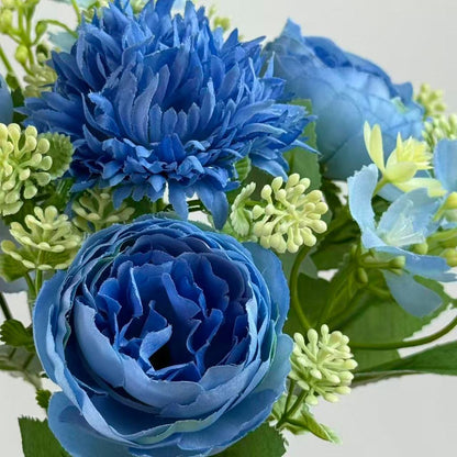 Bouquet bunga BKT 1038 RANUNCULUS 6Cbg Bunga Peony Artifisial Dekorasi Hiasan Seserahan Buket Palsu