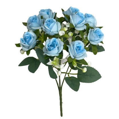 Bouquet bunga BKT 1040 MONDEU (x10) 5Cbg Bunga Rose Artifisial Dekorasi Hiasan Seserahan Buket Palsu