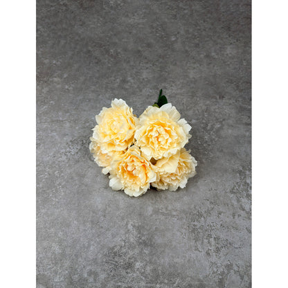 Bouquet bunga P138 BEZA (x5) Peony Artifisial Dekorasi Tanaman