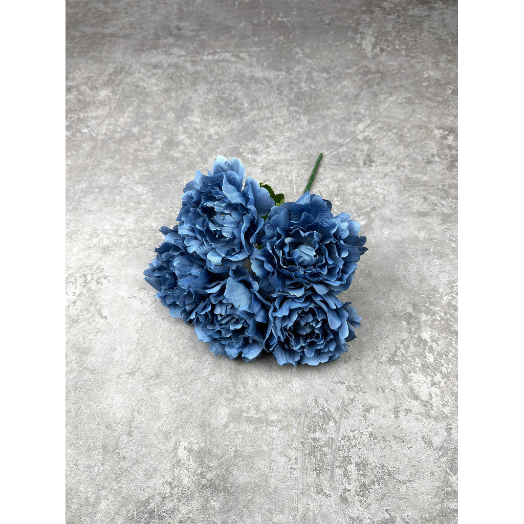 Bouquet bunga P138 BEZA (x5) Peony Artifisial Dekorasi Tanaman