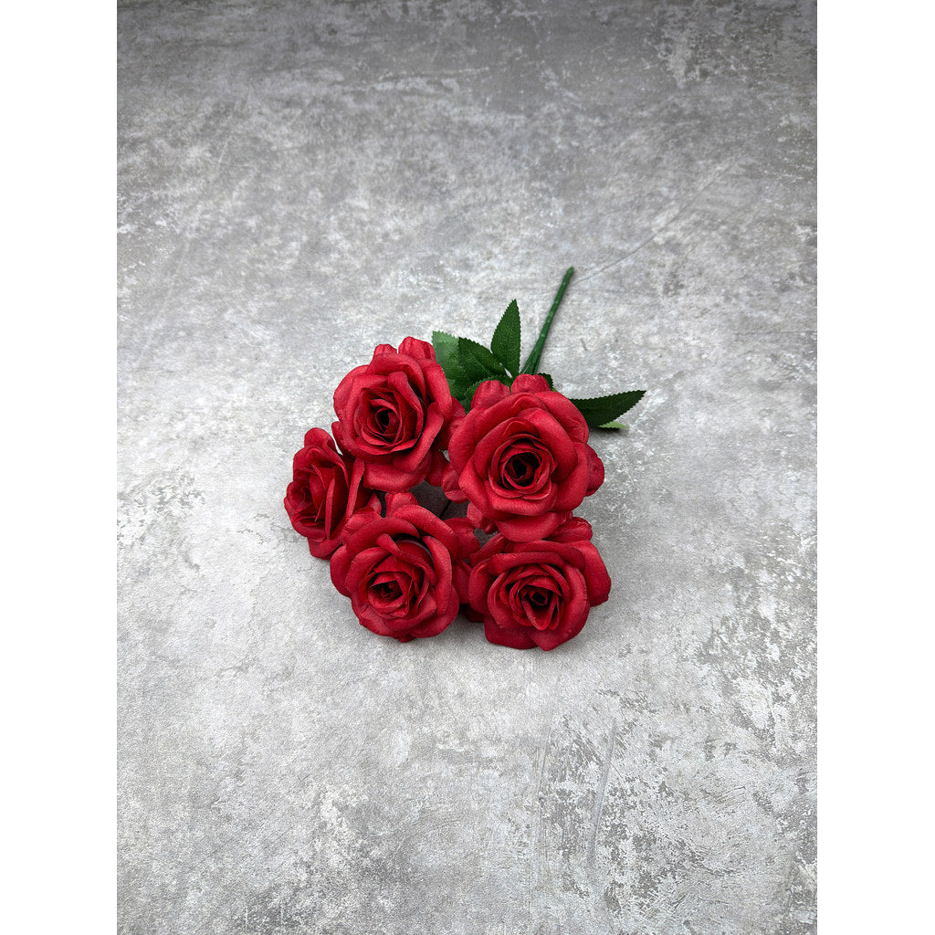 Bouquet bunga P139 UUNA (x5) Mawar Artifisial Dekorasi Tanaman