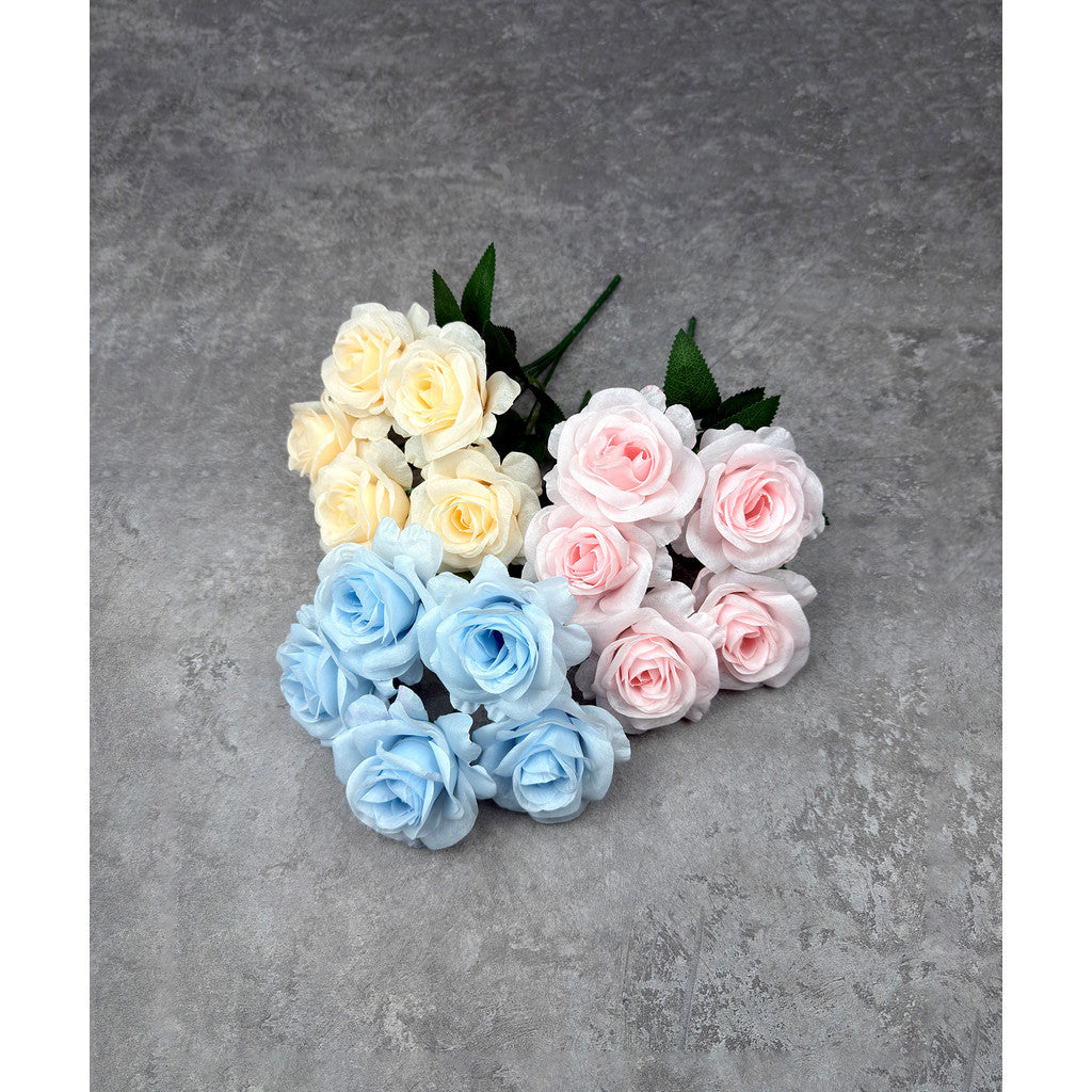Bouquet bunga P139 UUNA (x5) Mawar Artifisial Dekorasi Tanaman