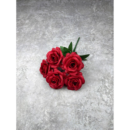 Bouquet bunga P139 UUNA (x5) Mawar Artifisial Dekorasi Tanaman